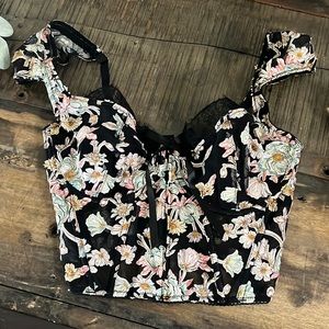 Beautiful Victorias Secret Corset- zip up back